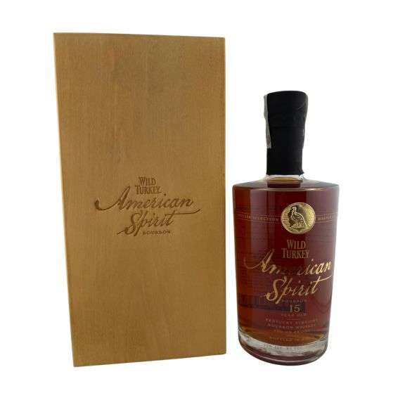 Wild Turkey Master Distillers Selection American Spirit 15 Year Bottled in Bond