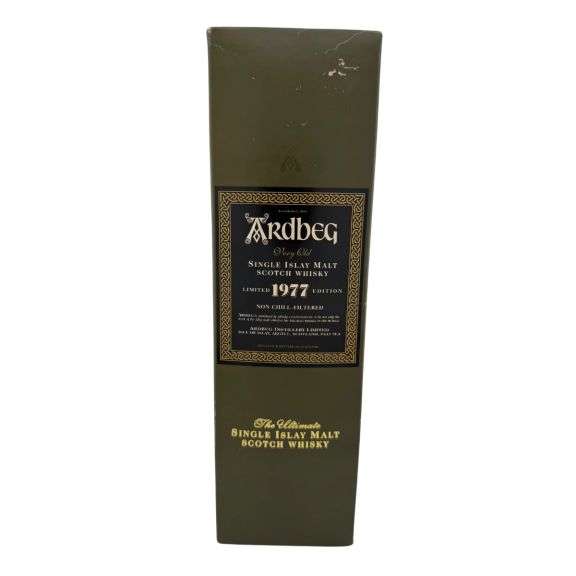 Ardbeg Very Old 1977 Limited Edition Single Islay Malt Scotch Whiskey