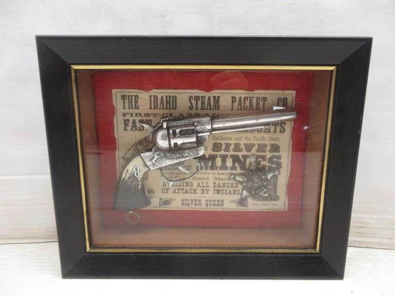 The Gangler-Gentry Co. Vintage Replica Gun in Case - Albrecht Auction ...