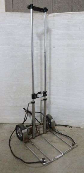 Collapsible Two-Wheel Hand Cart with Bungee Straps - Albrecht Auction ...