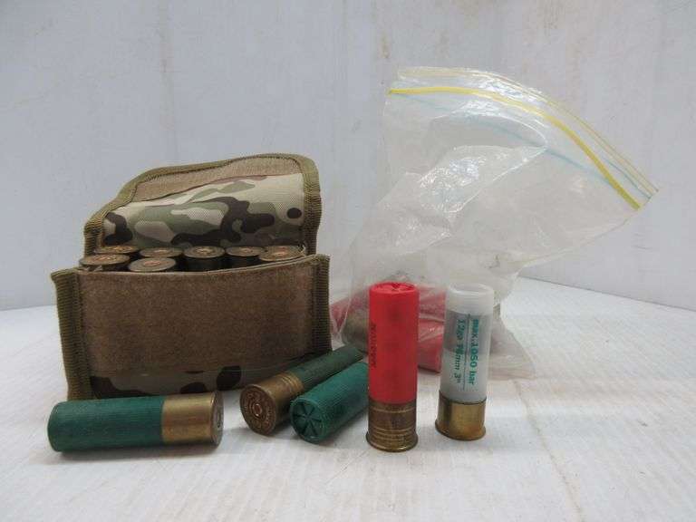(19) Rounds of 12-Gauge Shells with a Pouch: 3