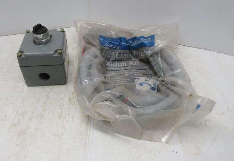 Commercial Machine Electrical Switch with New 1/2