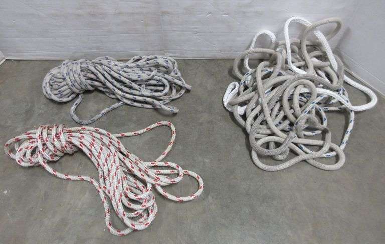 Other Rope Various Sizes of Boat/Utility/Other Rope - Albrecht Auction Service