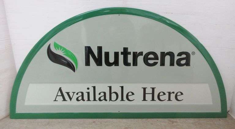 thumbnail interactive-video image 1 of Tinworld Nutrena Feed Retro Tin Sign – 8x11 Inch – Rustic Farm Barn Decor – Made In USA 1 of 4