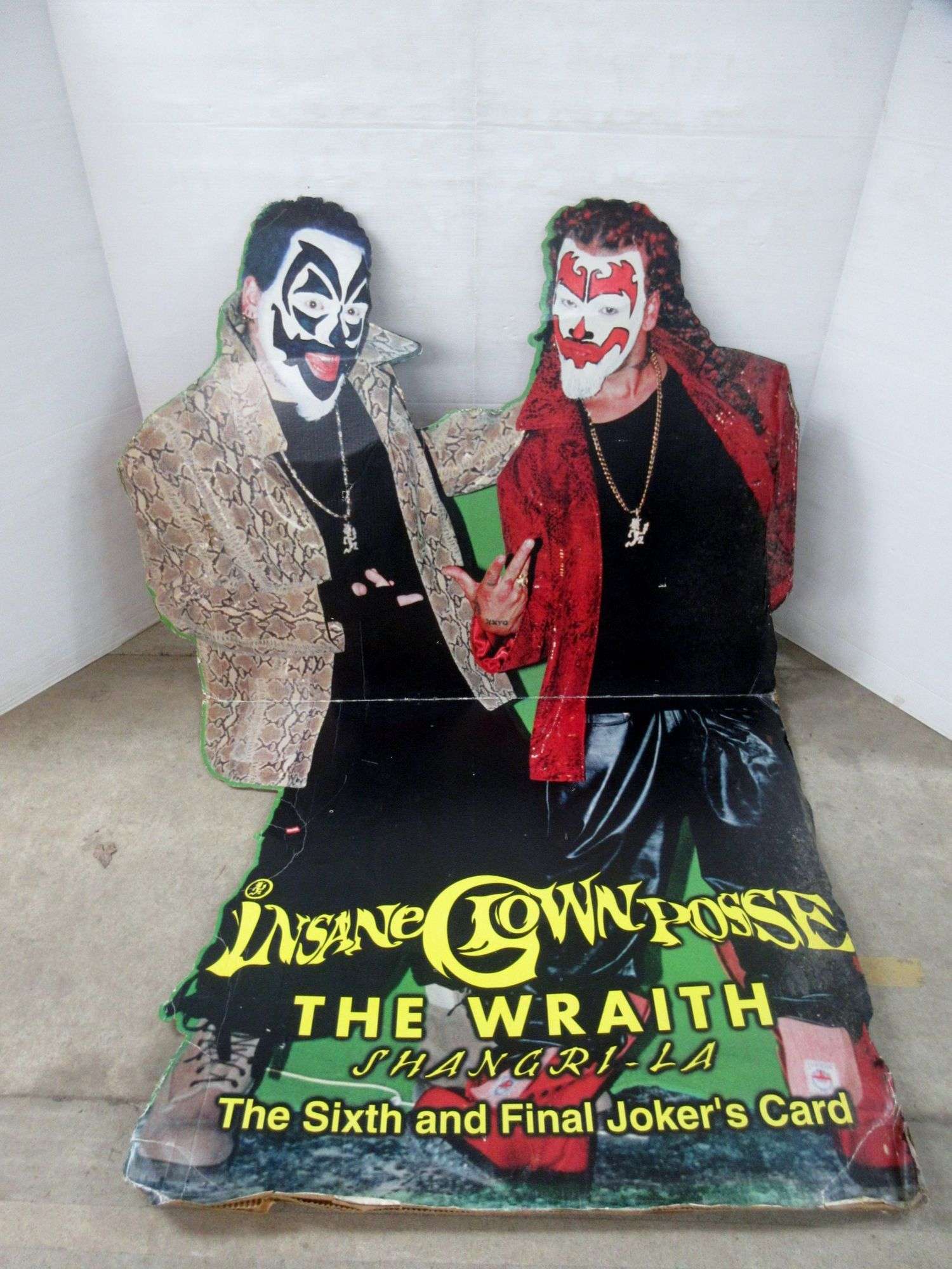 Insane clown posse cardboard cutout, 47