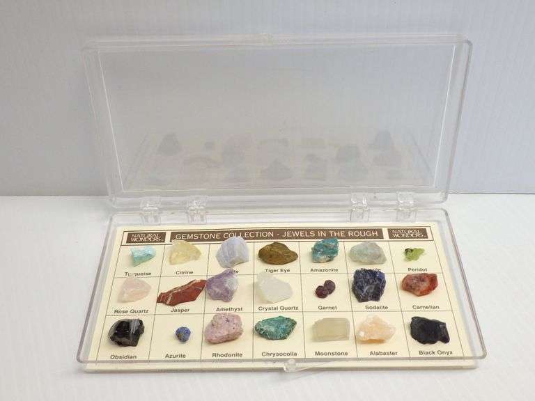 Gemstone collection, new - Albrecht Auction Service