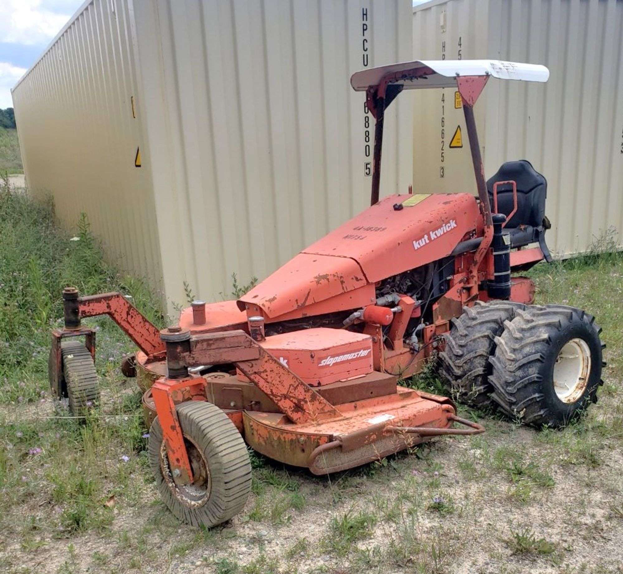 Kut Kwick Slope Mower, Diesel, Runs Well, Will Need One