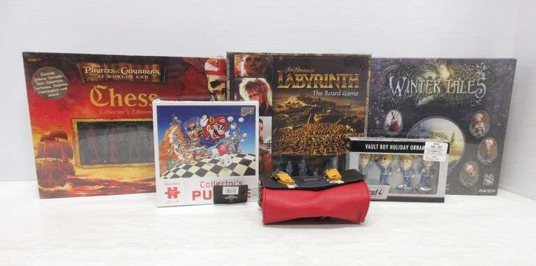 Factory sealed games, includes: Mario 3 Puzzles, Purge, Fallout 4 ...