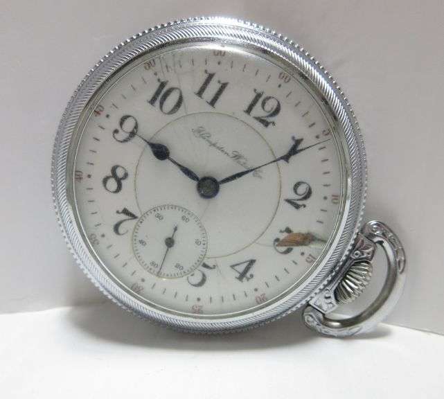 Pocket watch, shows wear, has damage Albrecht Auction Service