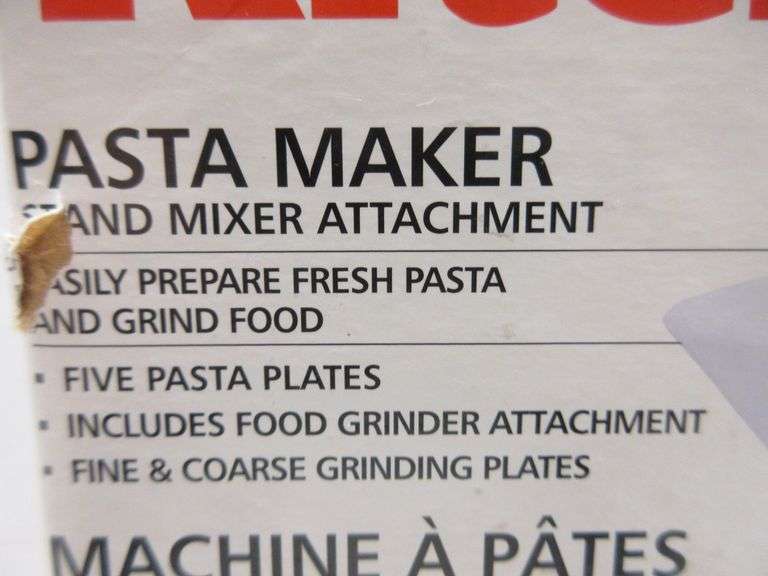 KitchenAid stand mixer attachment set, includes Pasta maker, (5