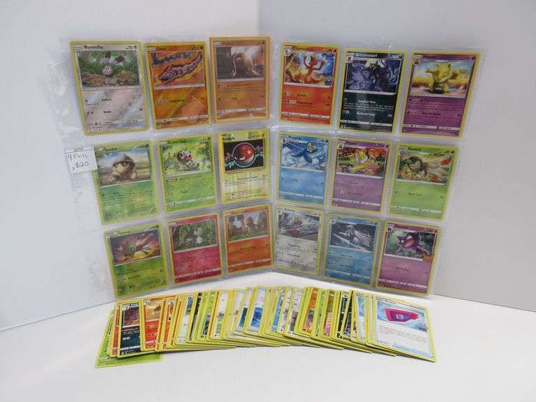 All Rares (110) Pokemon cards, all rares, uncommons, and foils - Albrecht Auction ...