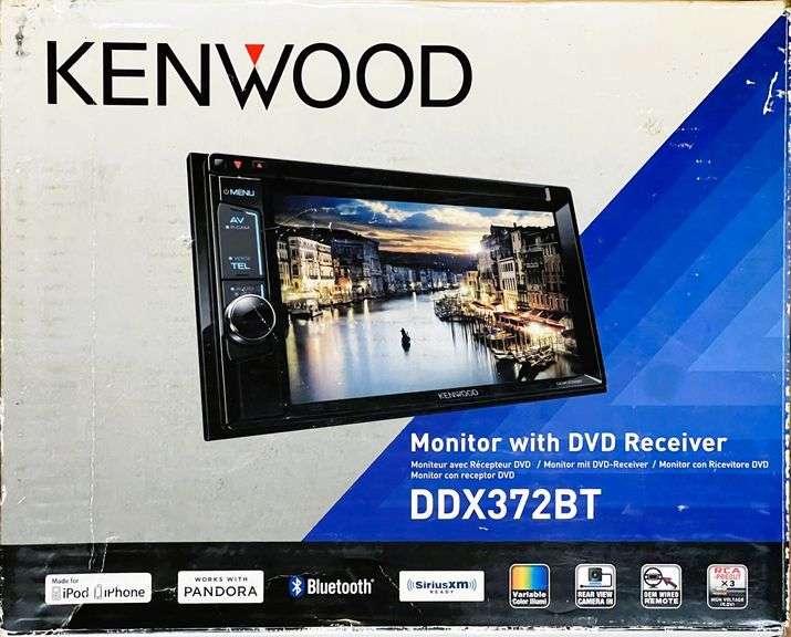Kenwood car/truck indash 2din 6.2" touch screen monitor receiver with