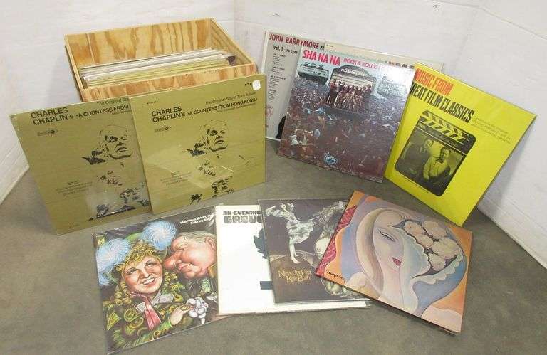 (43) 1960 to 1970's 33 1/3 RPM Vinyl record albums, includes: Kate Bush ...