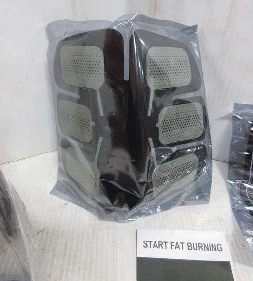 Low frequency muscle strengthening and fat burning devices for belly