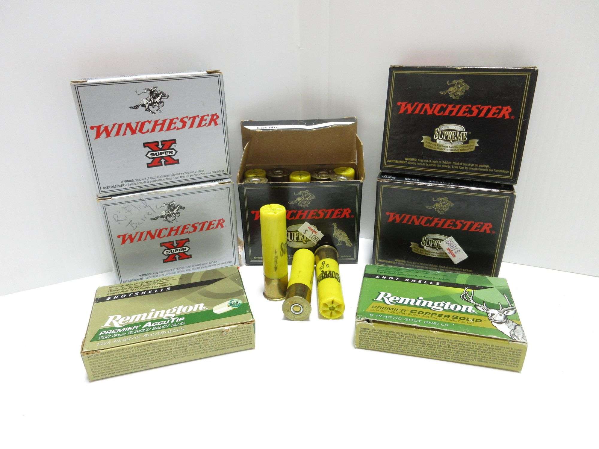 40) Total 20-Gauge Shells Include: 5- Winchester Sabot Slug 1400 