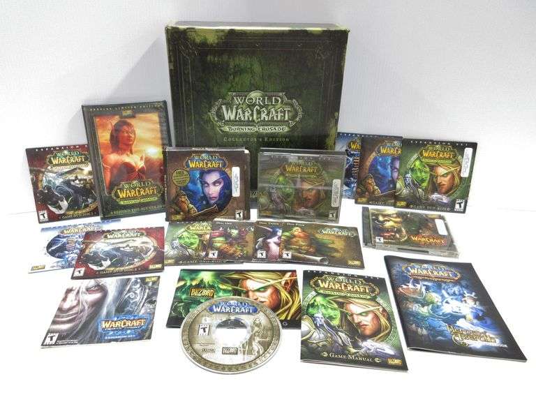 World of Warcraft burning crusade collector's edition, complete ...