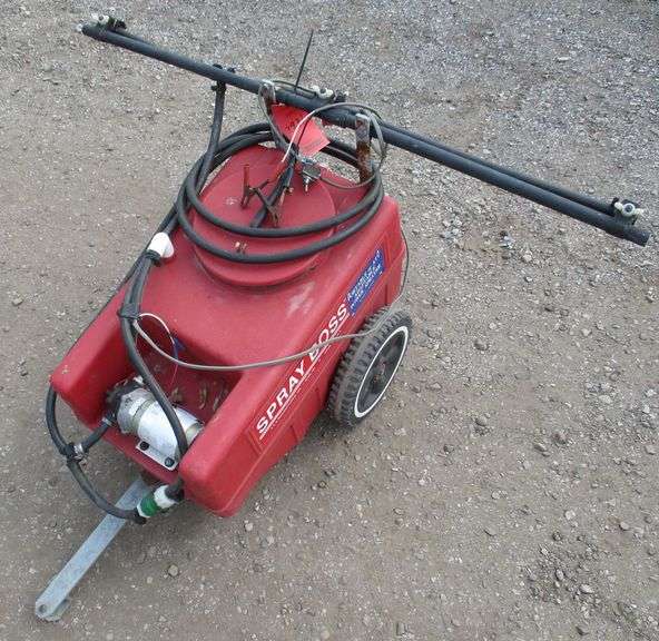 Spray boss portable power sprayer, no wand, used, pump motor still ...