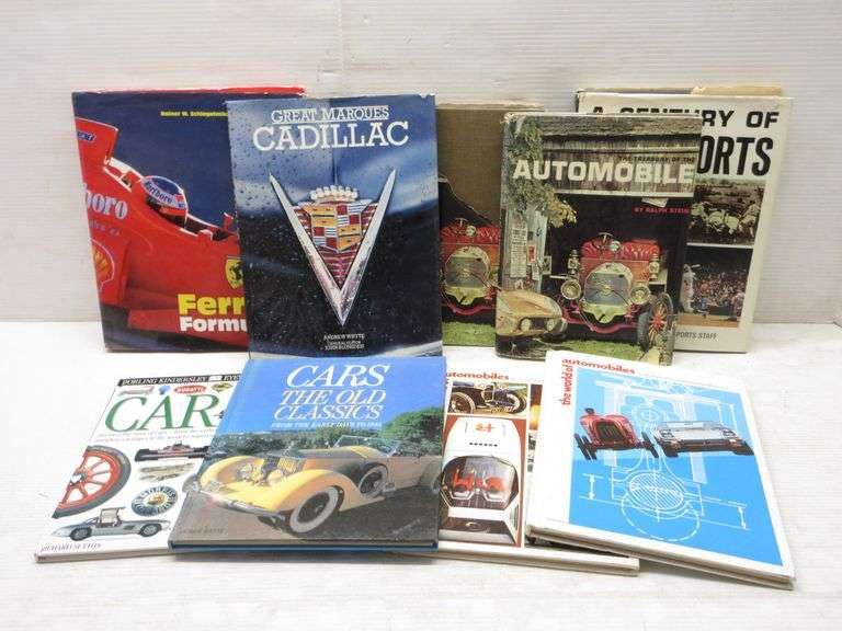 Automotive coffee table books Albrecht Auction Service