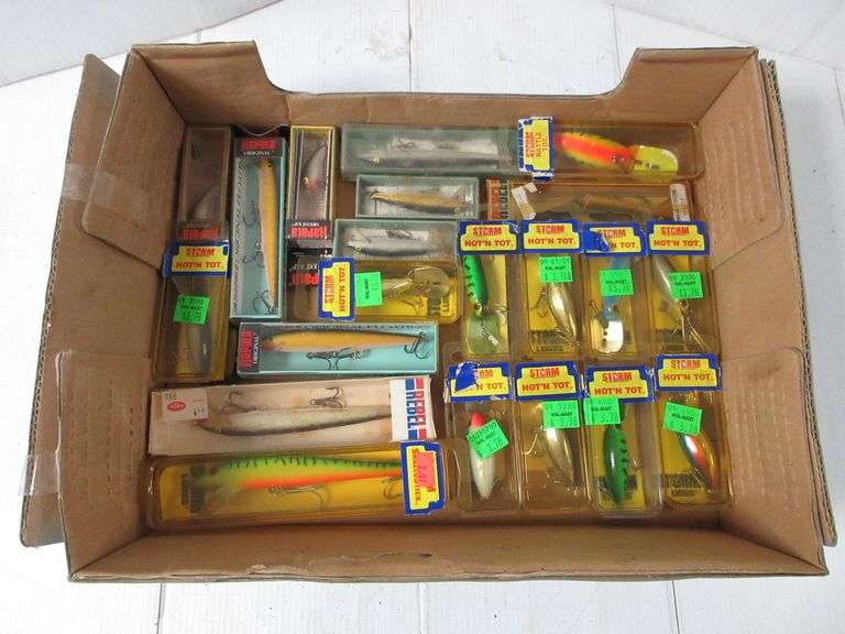 Leurre Vintage Storm Hot N Tot H40 - TEAD ORANGE - Crankbait Pour Pêche Bass, 3"