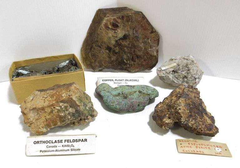 All Rocks Lablad Old rocks/crystals, all labeled, approx. 8 lbs. overall - Albrecht ...