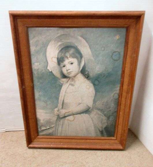Gallery of Fine Art print by artist George Romney 1734-1823, "Miss ...