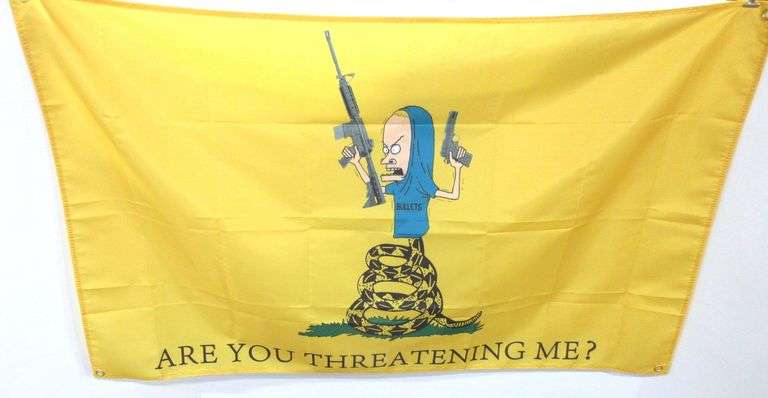 Beavis and Butt-Head flag with brass grommets, 3' x 5', new - Albrecht ...