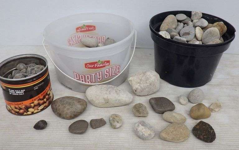 Large rock collection from late 1960s to early 1970s, include: Rocks ...