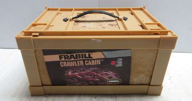 Frabill crawler cabin, comes with bedding, 12"W x 8"D x 6 1/2"H, used ...