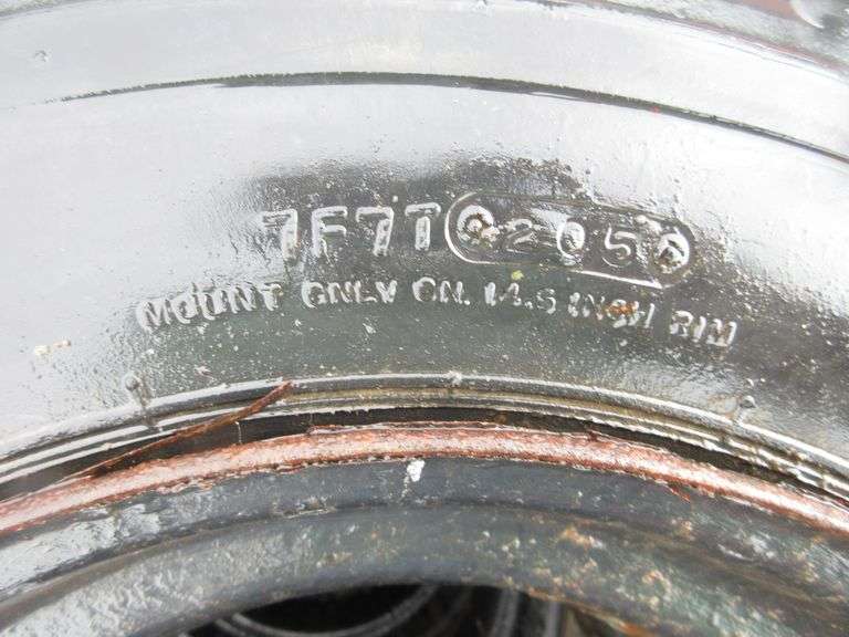 (4) Mobile home tires, used Albrecht Auction Service