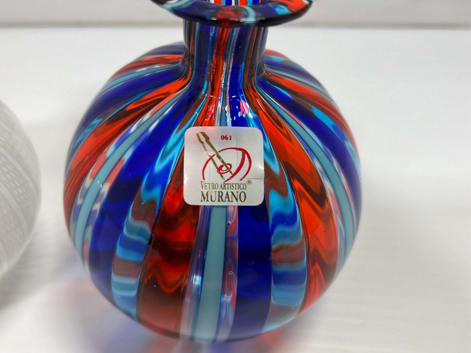 未使用☆一輪挿し VETRO ARTISTICO MURANO GLASS