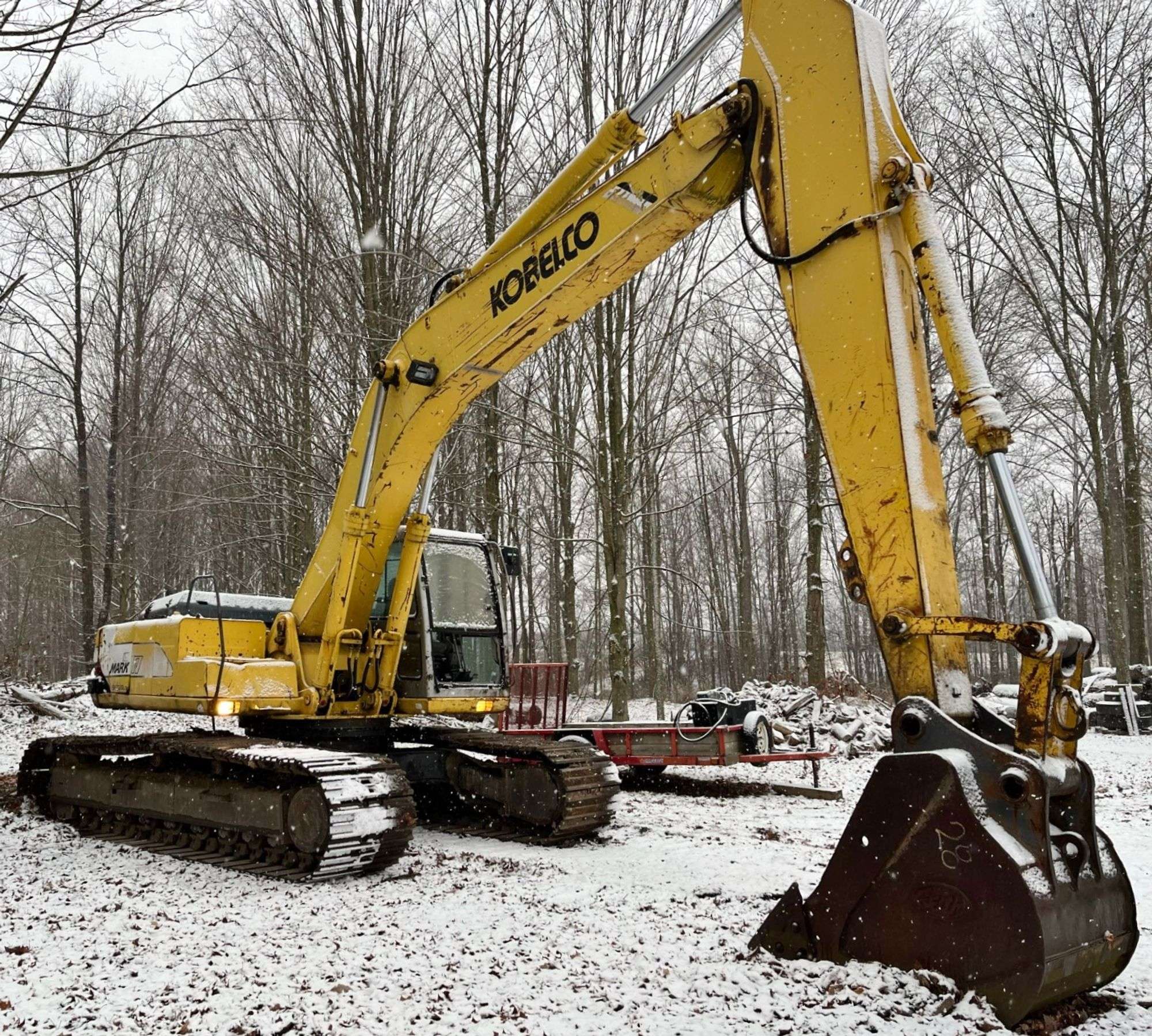 1996 Kobelco SK220LC Mark IV Excavator, (8900 Hours), 12