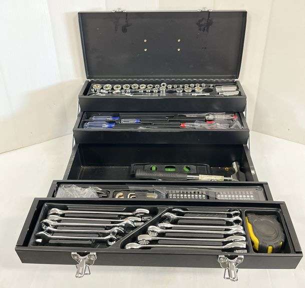 100-Piece tool set, good - Albrecht Auction Service