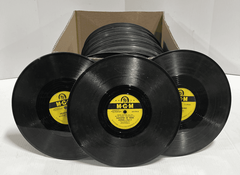 (100) Antique 78 RPM records, various conditions - Albrecht Auction Service