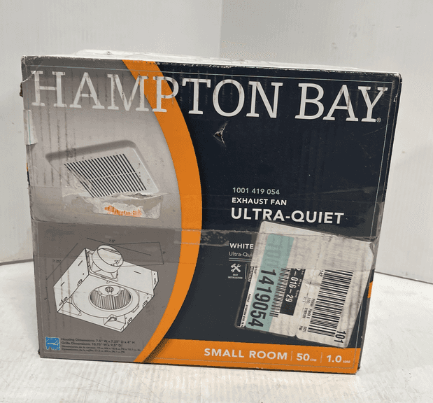 Hampton Bay Ultra Quiet exhaust fan for small bathroom, new in original ...