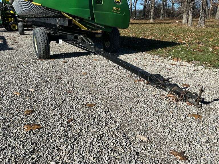 2013 Horst 36' All Wheel Steer Header Transport Cart, Model CHCF, Ser. No. 114402, 11L-15 Tires.  NOTE:  Owner reserves the use of this cart through the last day of checkout.  The buyer will be contacted once the header has been loaded out and the cart is available for pick up.