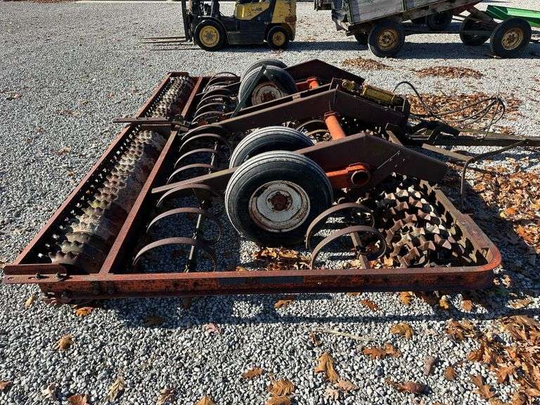 Brillion 14' Cultimulcher, 7.60-15 Tires (all four brand new)