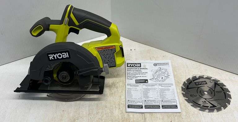 thumbnail image 2 of RYOBI PCL500 18V 5-1/2 Inch Circular Saw - Tool Only, Brand New 2 of 6