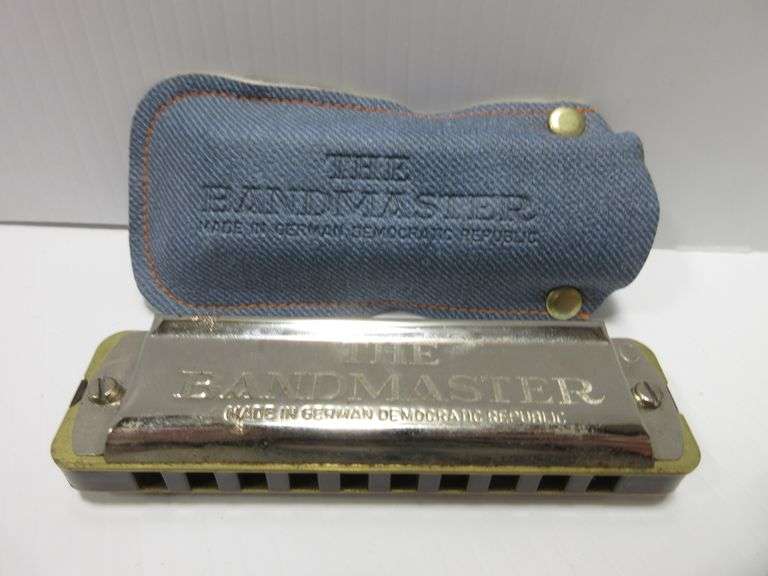 (2) Harmonicas, includes 1 The Bandmaster, Germany Democratic