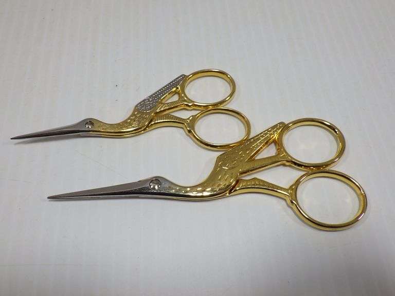 (6) Pair of mundial highend Solingen Germany craft scissors, includes