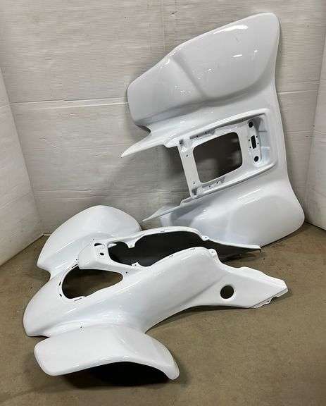 NEW HONDA TRX 400EX 99 - 07 FIGHTING RED REAR FENDER PLASTIC TRX400EX PLASTICS E - Foto 9