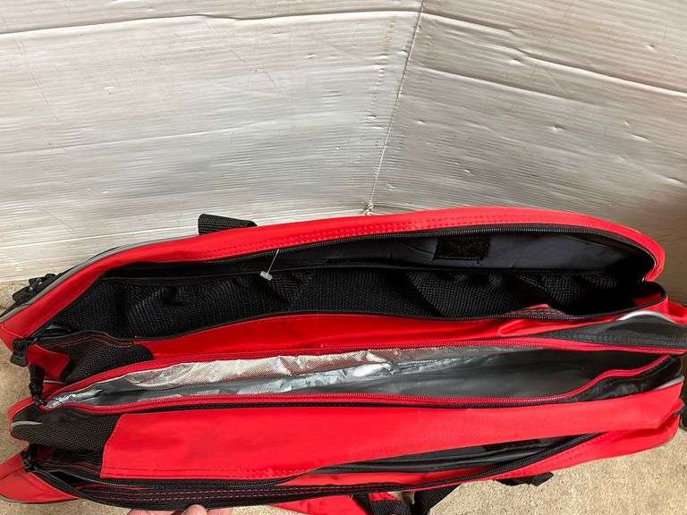Ektelon racquetball bag with racquet, new Albrecht Auction Service