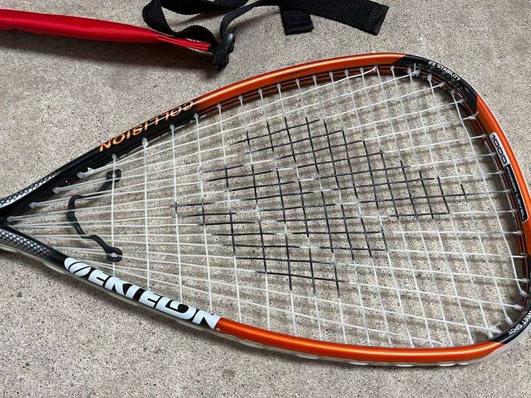 Ektelon racquetball bag with racquet, new Albrecht Auction Service