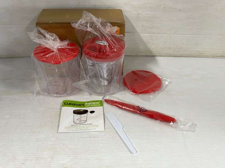 Cuisinart prep express manual food processor, with ceramic coated knife