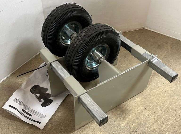 Strongway dolly with pneumatic tires, model 57477, new Albrecht