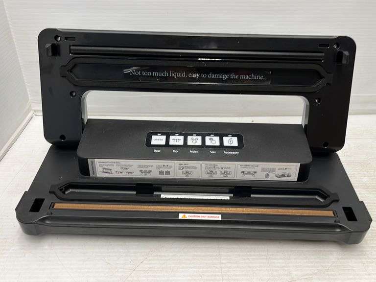SealAMeal machine, Bonsen Kitchen vacuum food sealer, 15"W, works