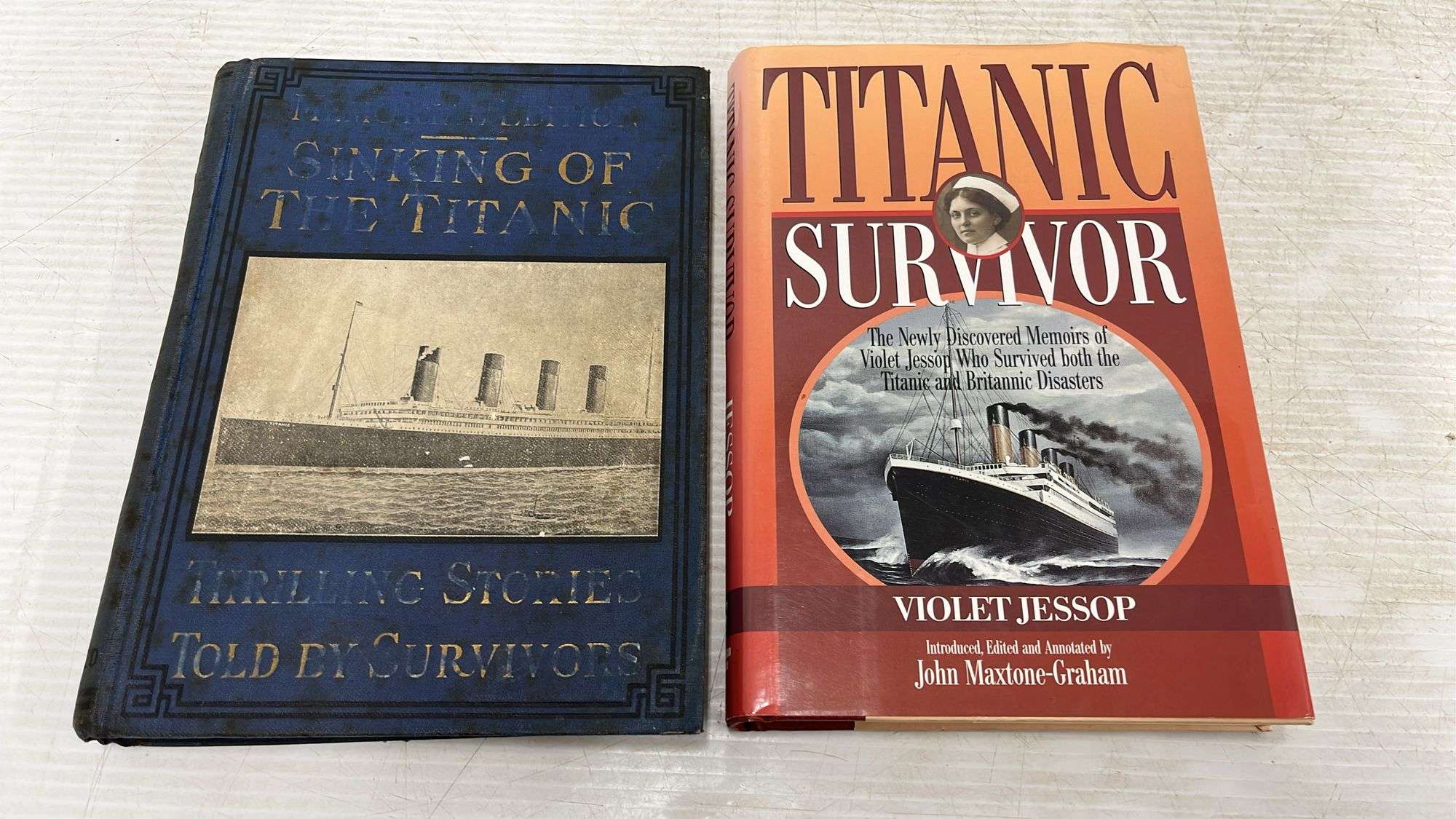 044  TITANIC 未開封。 4) Titanic History books, include: 1912 Sinking of the