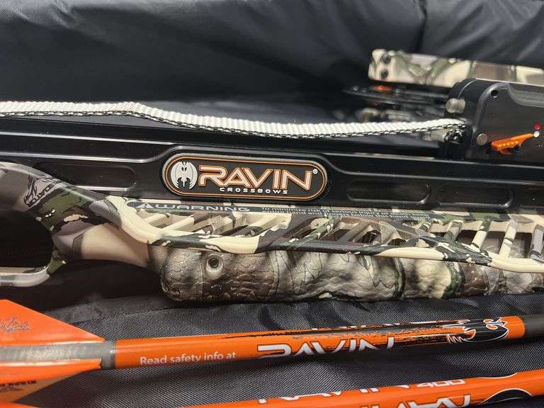 Ravin R20 Helicoil crossbow, 29 Str., scope mount, safety cocking ...