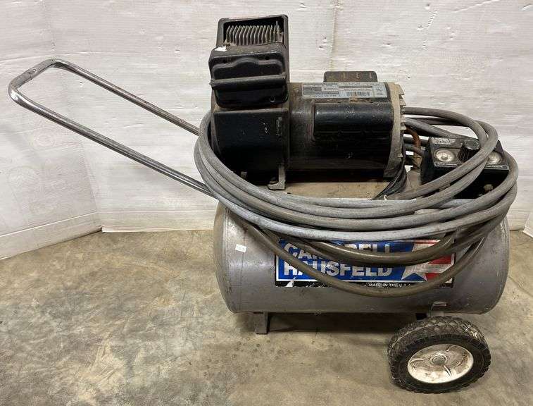 Campbell Hausfeld air compressor, 2.5 HP, 11-gallon, hose is included ...