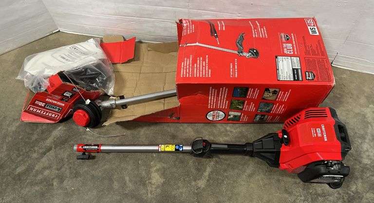 Craftsman 4-cycle 30cc weedwacker, straight shaft, works, NIB ...