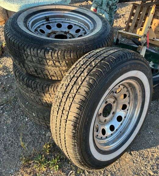 Enduro-75 P205/75R14, 5-lug rims, rusty - Albrecht Auction Service